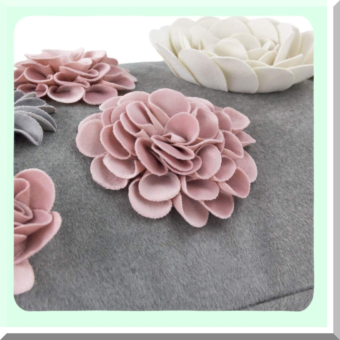 Colorful 3D Floral Cushion Cover - Home Decor Throw Pillow Case for Sofa, Couch, Bed - 14 x 24 Inches Decorative Accent