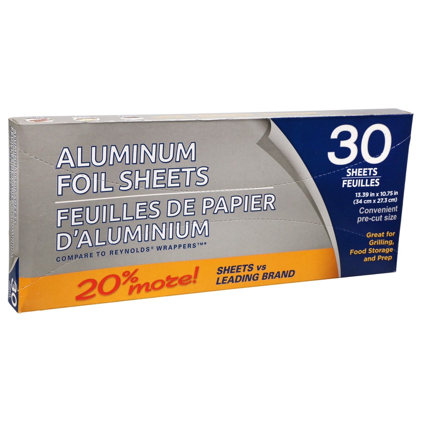 Pop-Up Aluminum Foil Sheets, 30-ct. Packs (Pack of 36)