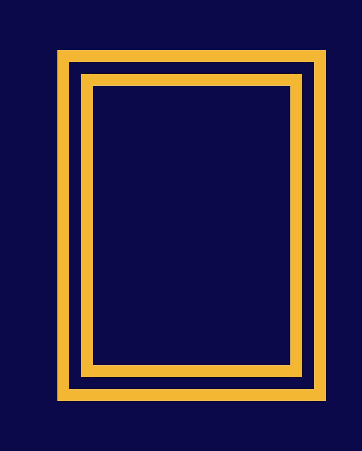 Beach Blanket Navy Gold Brazilian Velour Towel 58x74