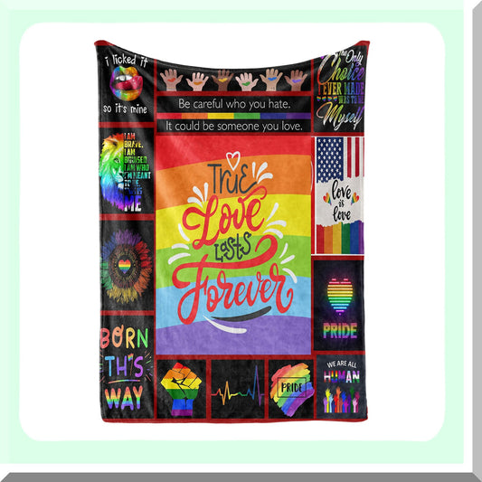 CozyFluff Reversible Fleece Throw - Ultra Soft, Warm & Thick Blanket for Couch, Sofa, or Outdoors - Perfect Winter Bedding & Holiday Gift, 50"x40""