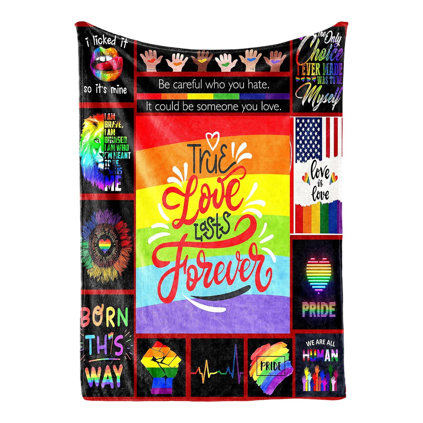 CozyFluff Reversible Fleece Throw - Ultra Soft, Warm & Thick Blanket for Couch, Sofa, or Outdoors - Perfect Winter Bedding & Holiday Gift, 50"x40""