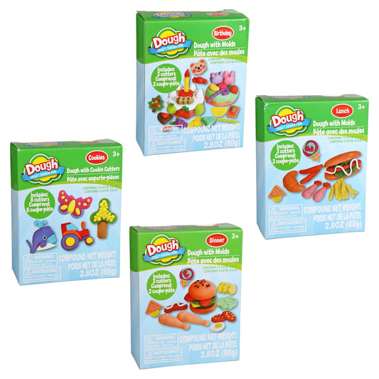 Craft Dough Fun Food Kits, 2.8-oz. (Pack of 24)