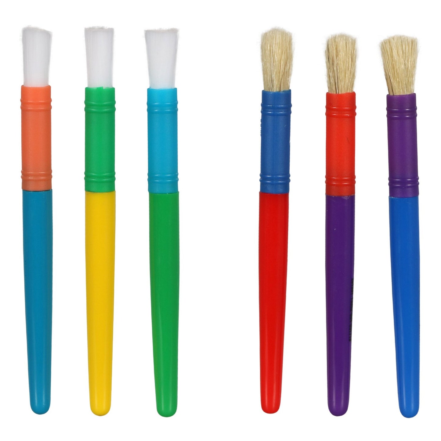 Crafter's Square Colorful Chunky Paint Brushes, 3-ct. Packs (Pack of 36)