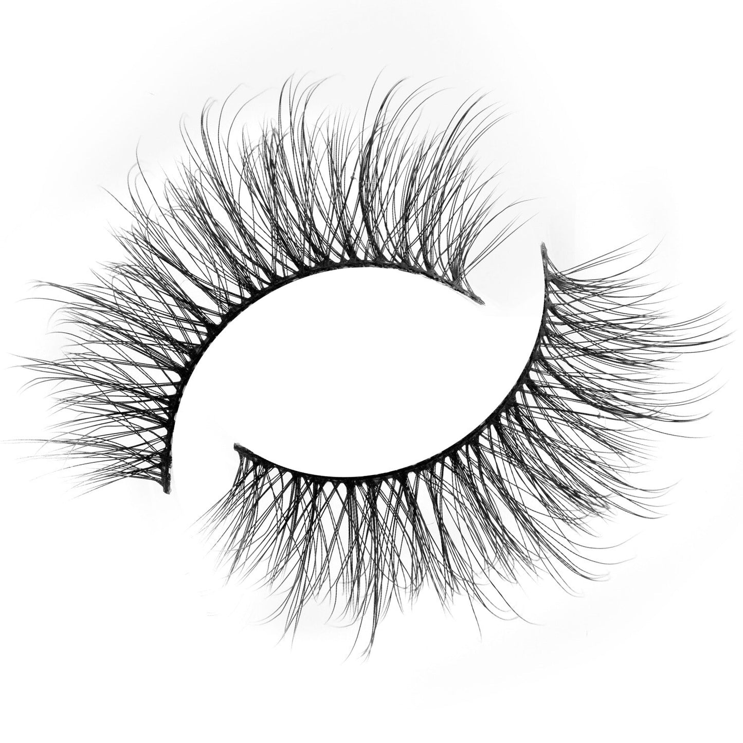 Ioni 3D Extra Large Wispy Full Dramatic Faux Mink Eyelashes, 1 Pair Packs (4)