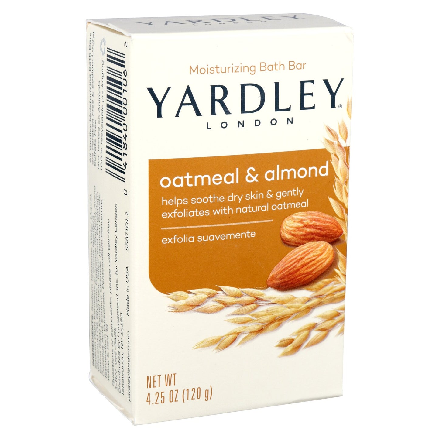 Yardley Oatmeal & Almond Soap, 4.25 oz. (Pack of 24)