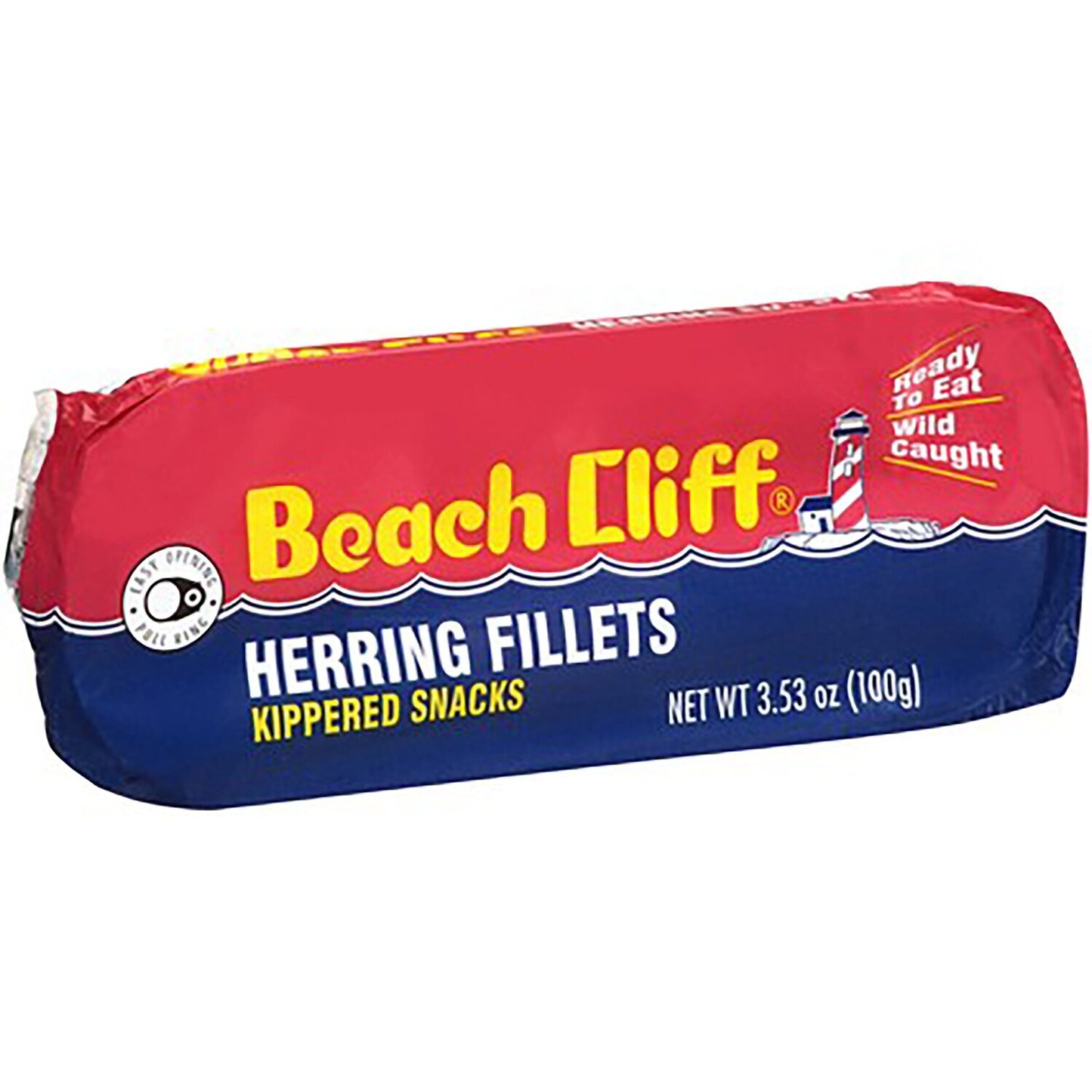 Beach Cliff Kippered Herring Fillets, 3.53-oz. (Pack of 12)