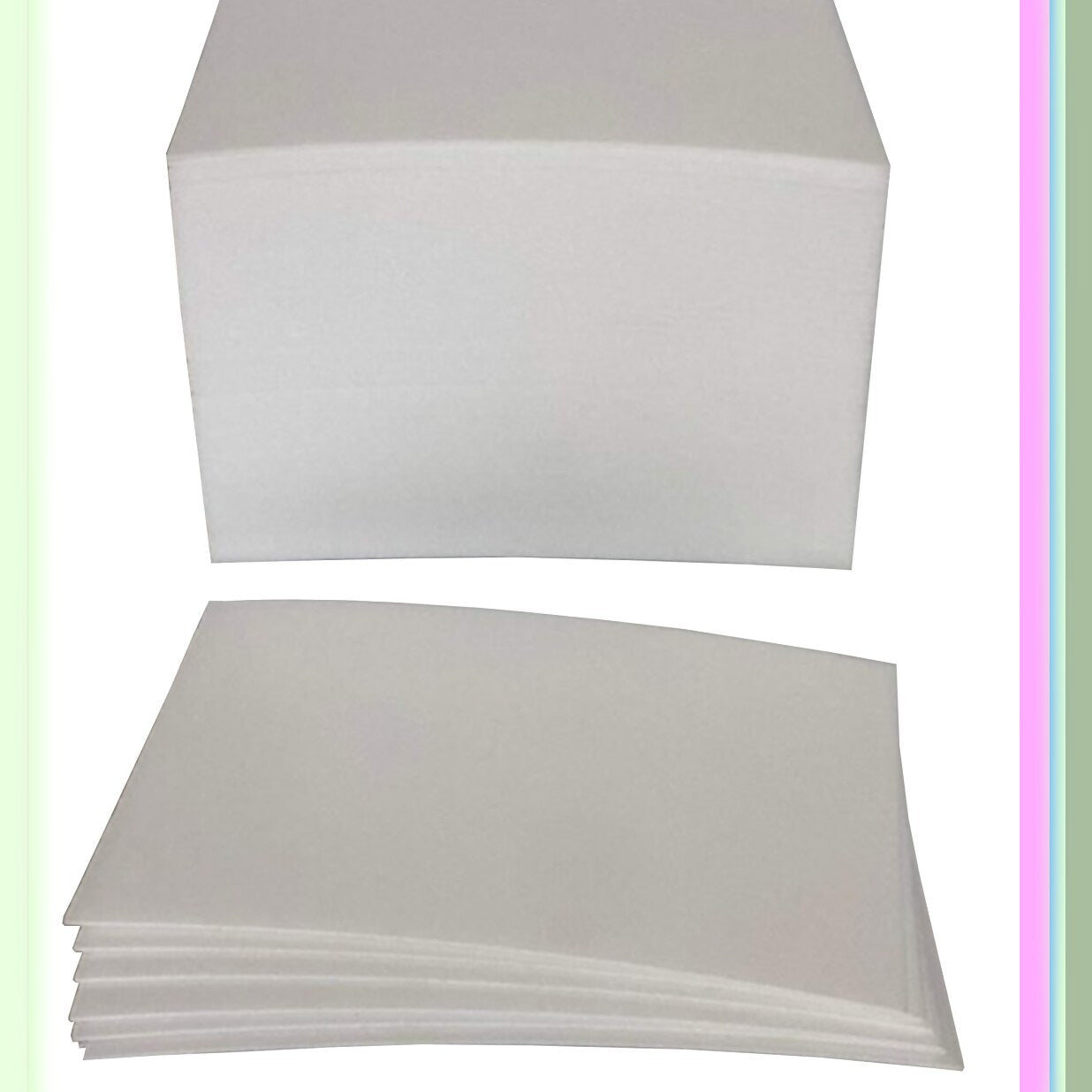 PrestoPrint Foam Plates Budget Bundle 4"x6" 100 Sheets