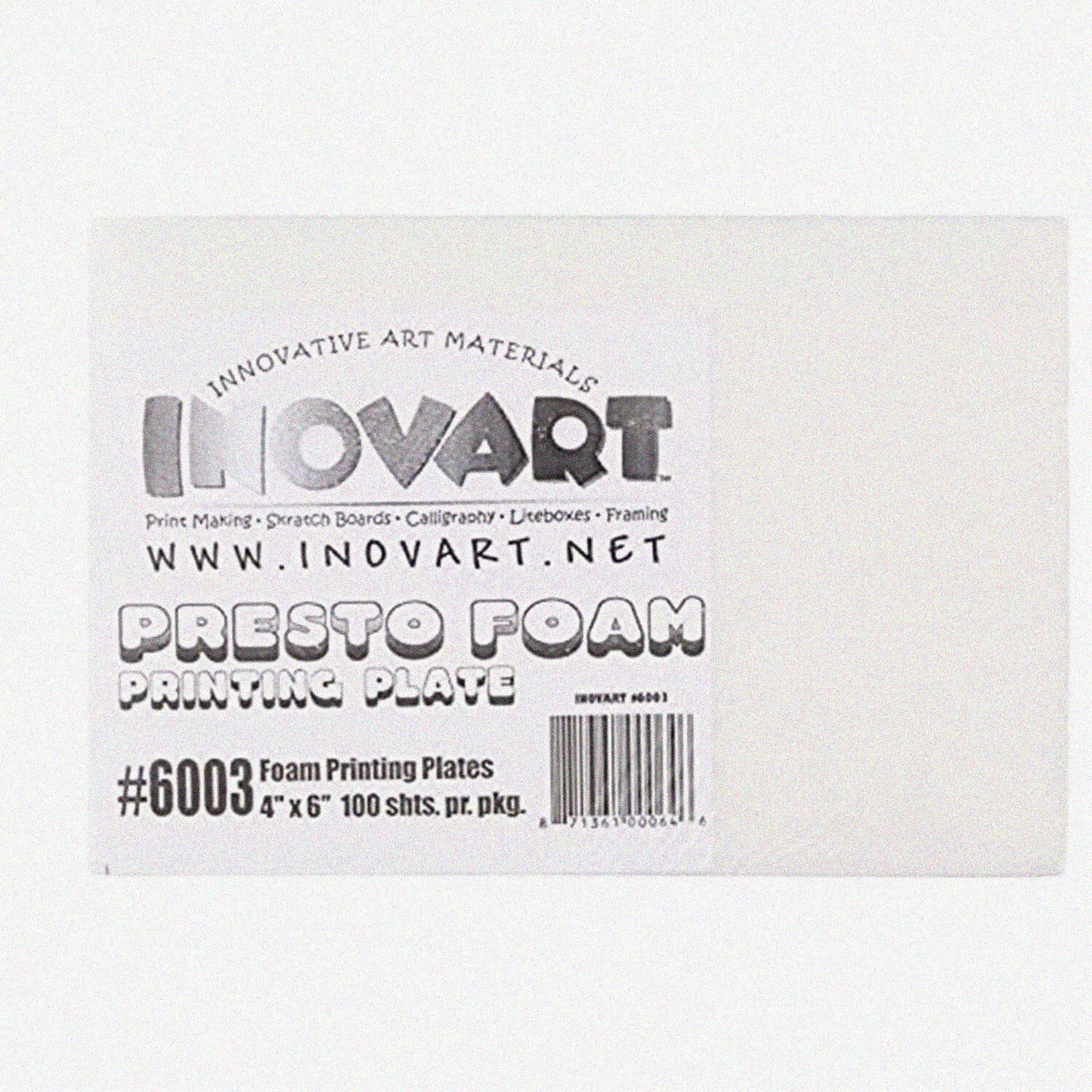 PrestoPrint Foam Plates Budget Bundle 4"x6" 100 Sheets