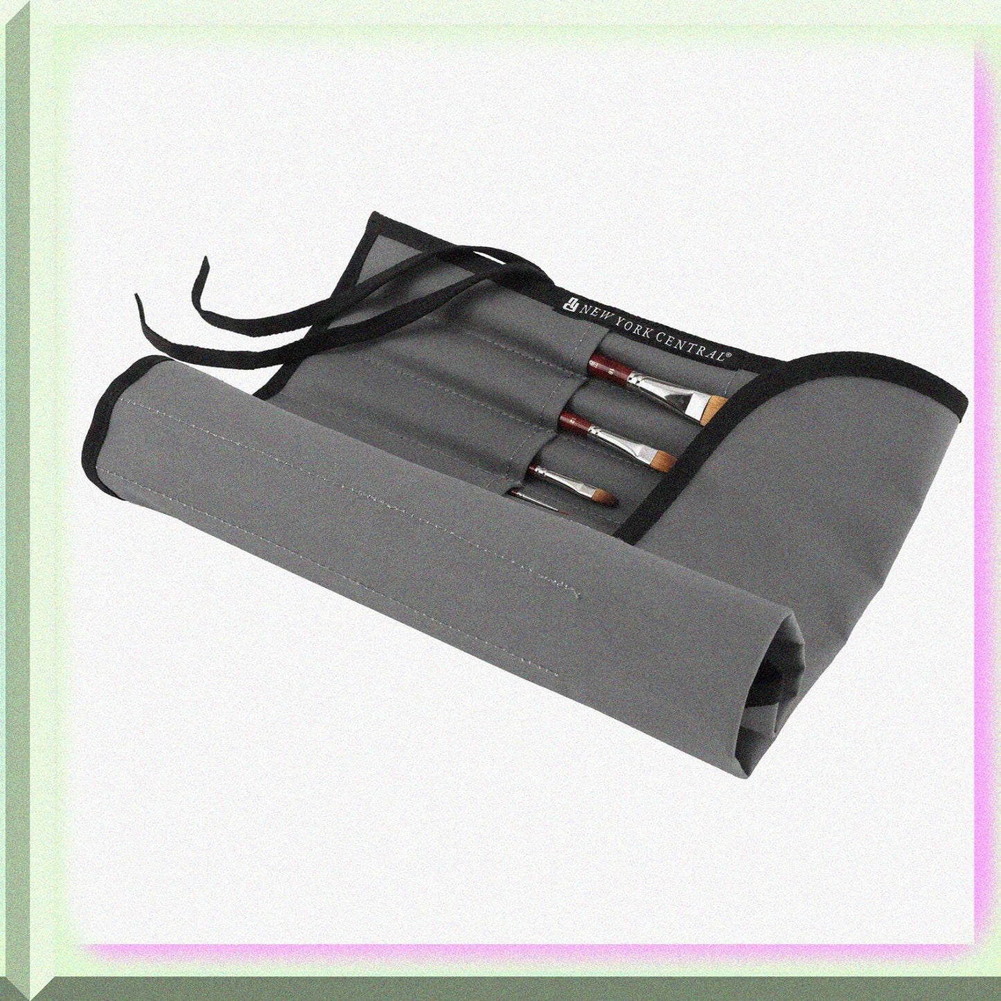 Paint Brush Roll-Up Case Gray 20x20 inches