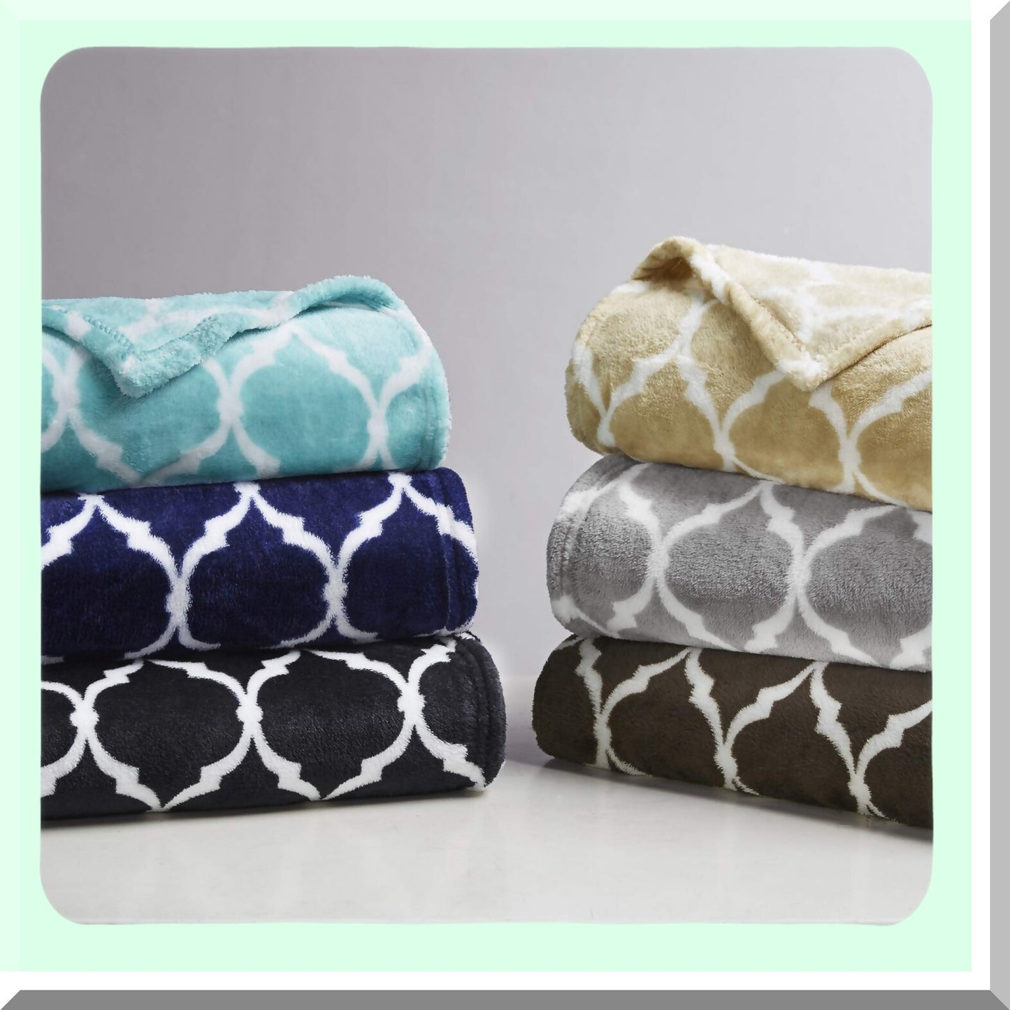 UltraSoft Microlight Plush Throw - Oversized Cozy Blanket for Couch, Sofa, Bed - 60"x70" Grey"