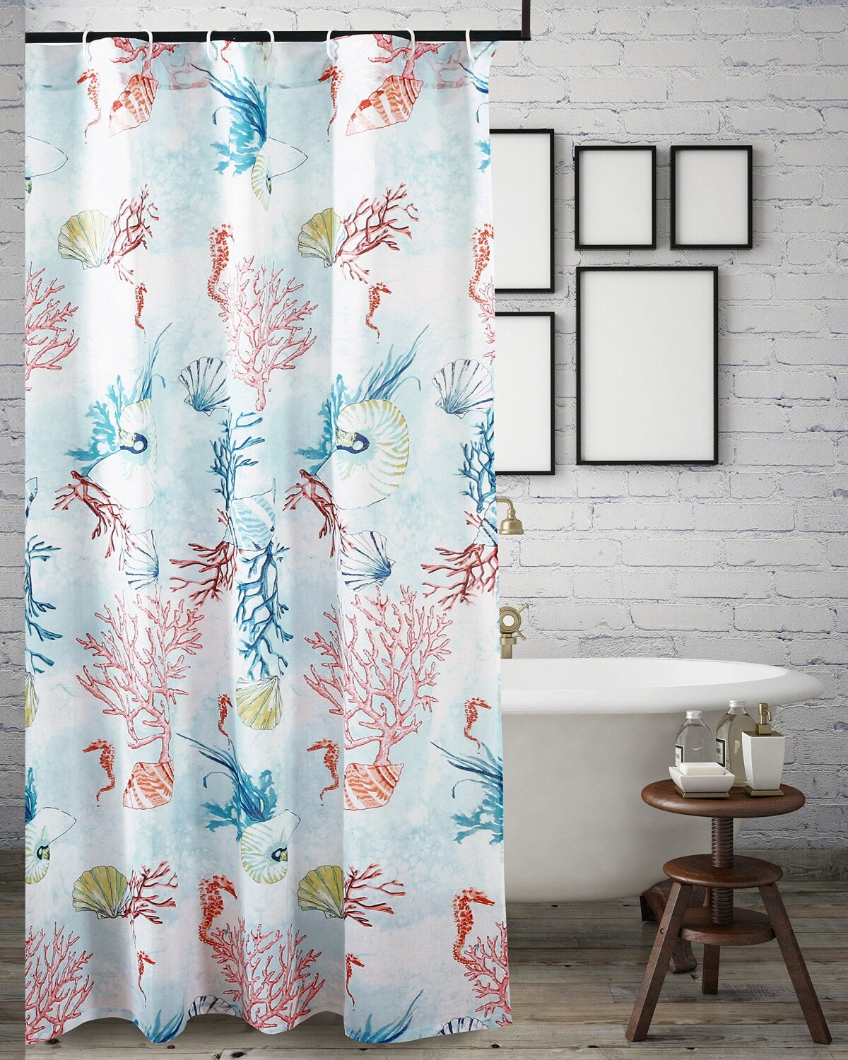 Sarasota Shower Curtain 72x72 Multicolor