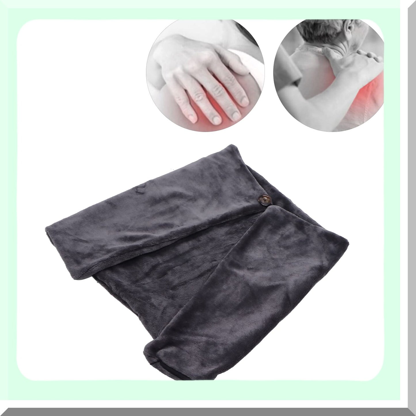 CozyHeat Foldable USB Electric Heated Throw - Perfect for Winter, Home, Office, Car, and Camping