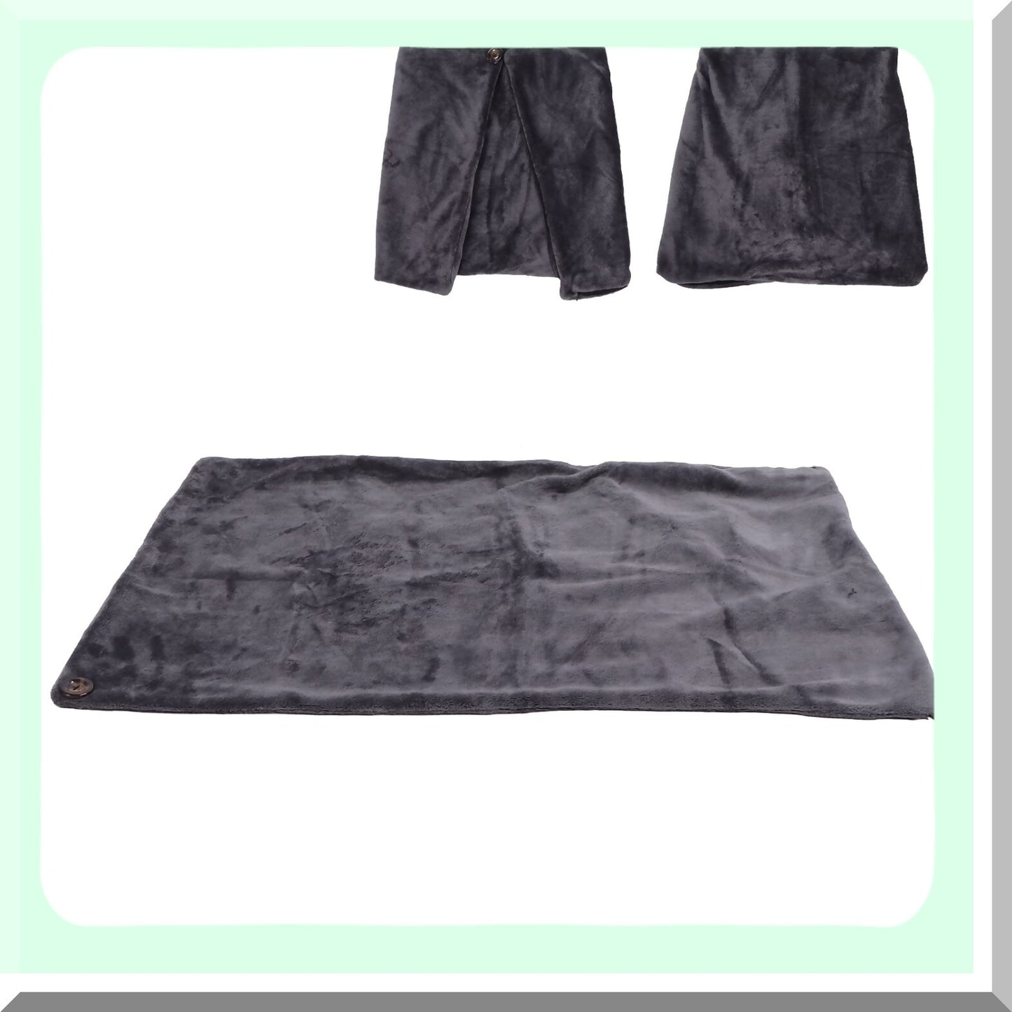 CozyHeat Foldable USB Electric Heated Throw - Perfect for Winter, Home, Office, Car, and Camping