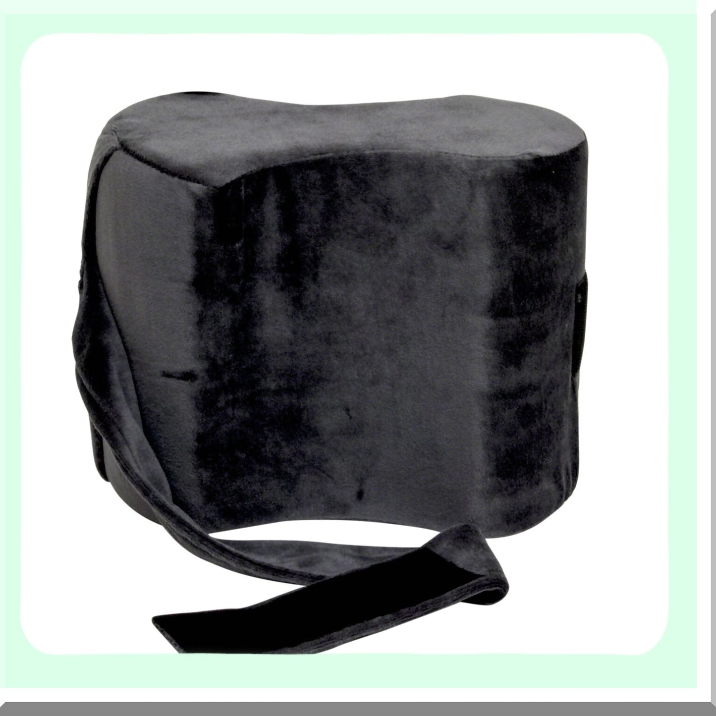 OrthoAlign Leg Support Pillow - Contoured Foam Wedge for Spinal Alignment and Comfortable Sleep - Blue Leg Knee Pillow for Side and Back Sleepers - Stays in Place for Better Rest and Recovery