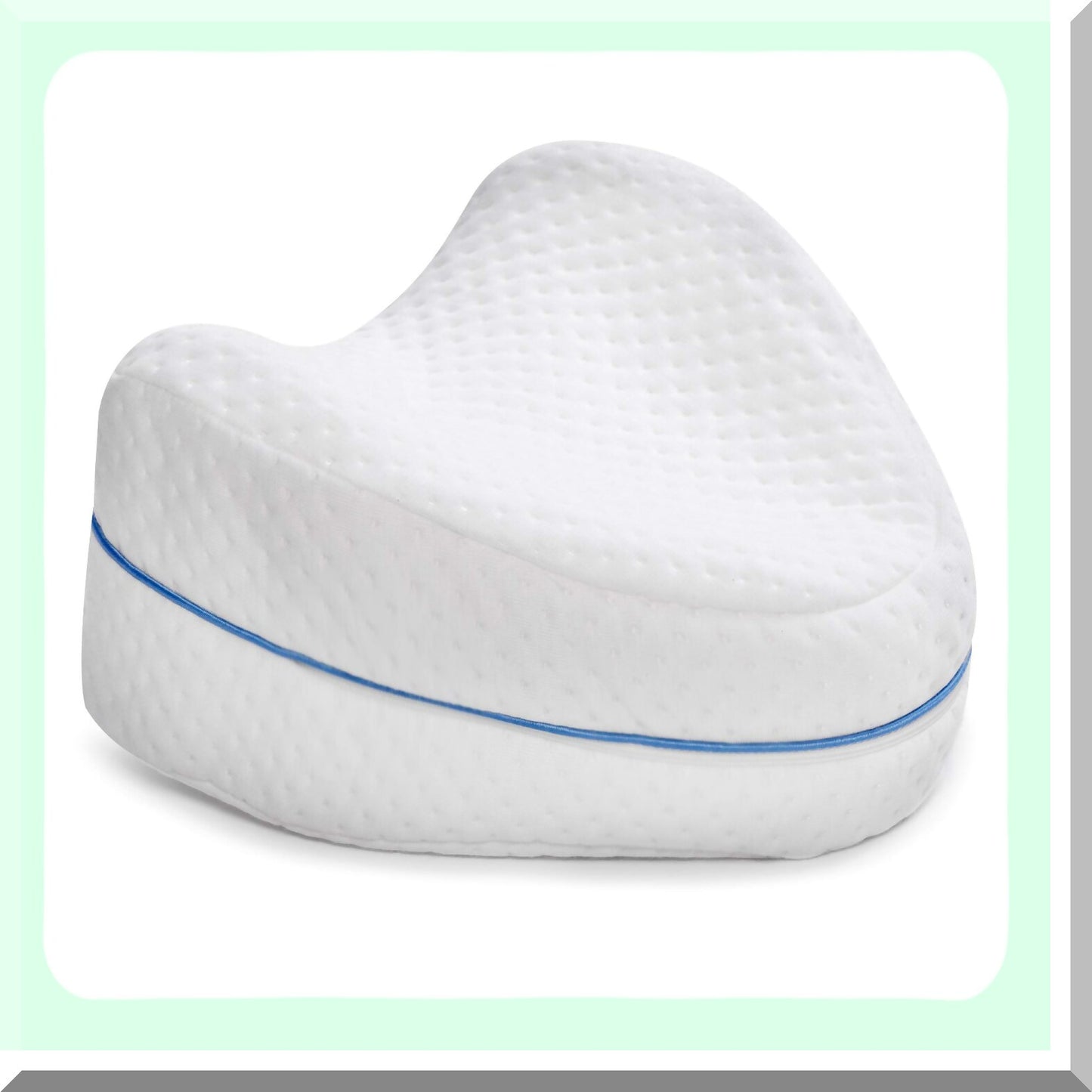Pain Relief Knee Support Pillow - Sciatica, Back, HIPS, Joints - Legacy Leg Foam Cushion - As Seen on TV - Soothing Comfort for Knees