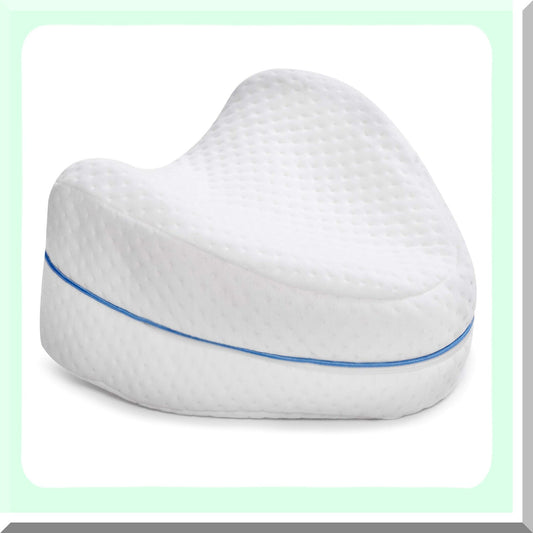 Pain Relief Knee Support Pillow - Sciatica, Back, HIPS, Joints - Legacy Leg Foam Cushion - As Seen on TV - Soothing Comfort for Knees