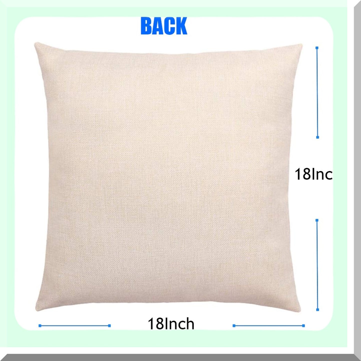 Lively Owl Watercolor Farmhouse Pillow Cover - Kids Room Decorative Cushion 18x18 Inch Square Standard Pillowcase - Animal Linen Cotton Chair Accent