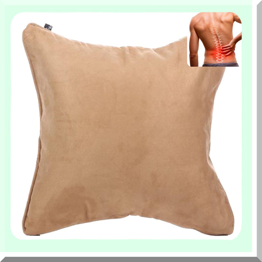 ErgoLumbar Comfort Cushion - Inflatable Orthopedic Support Pillow for Pain Relief, Posture Correction & Lumbar Support in Car, Couch, Chair & Recliner