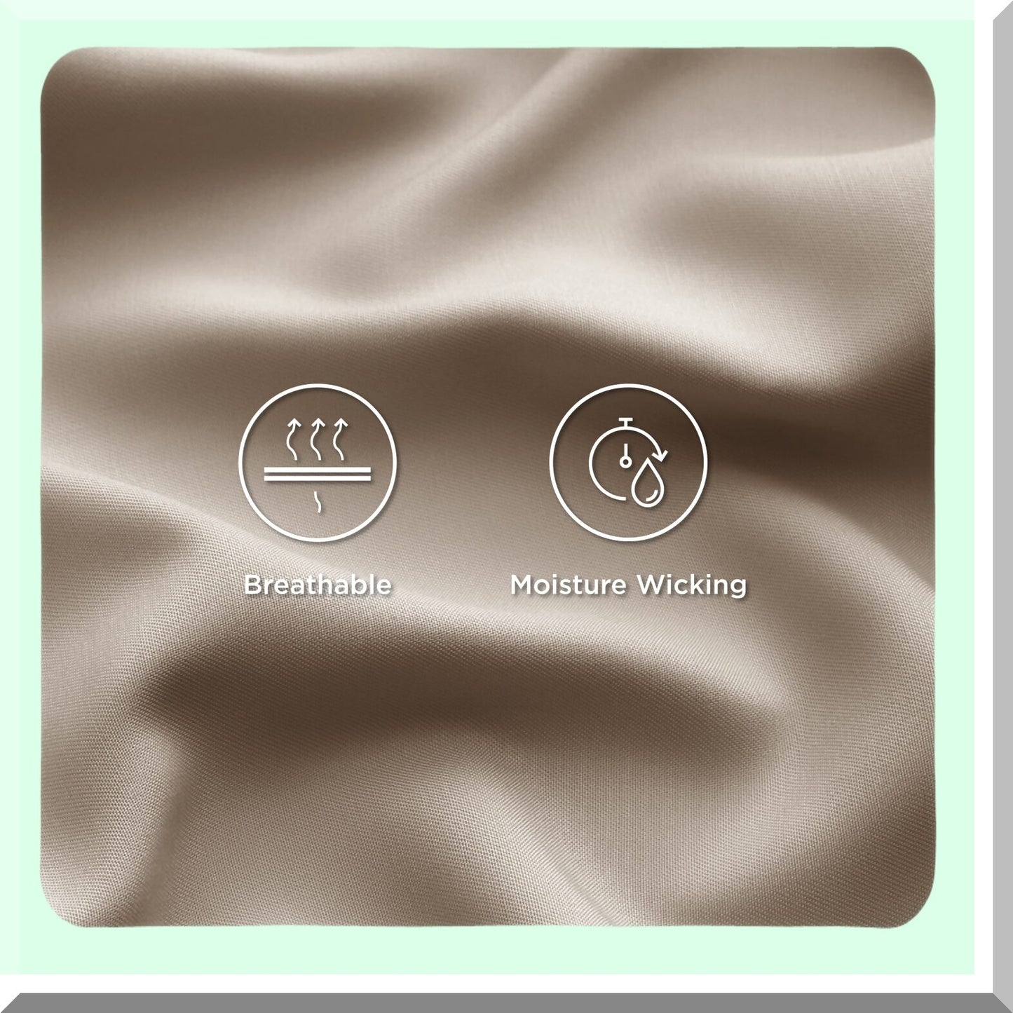 Bamboo Bliss Cooling Queen Sheet Set - Silky Soft Breathable Bedding with Deep Pockets - Hotel Luxury Simply Taupe Pillowcases - Queen Size Up to 16"