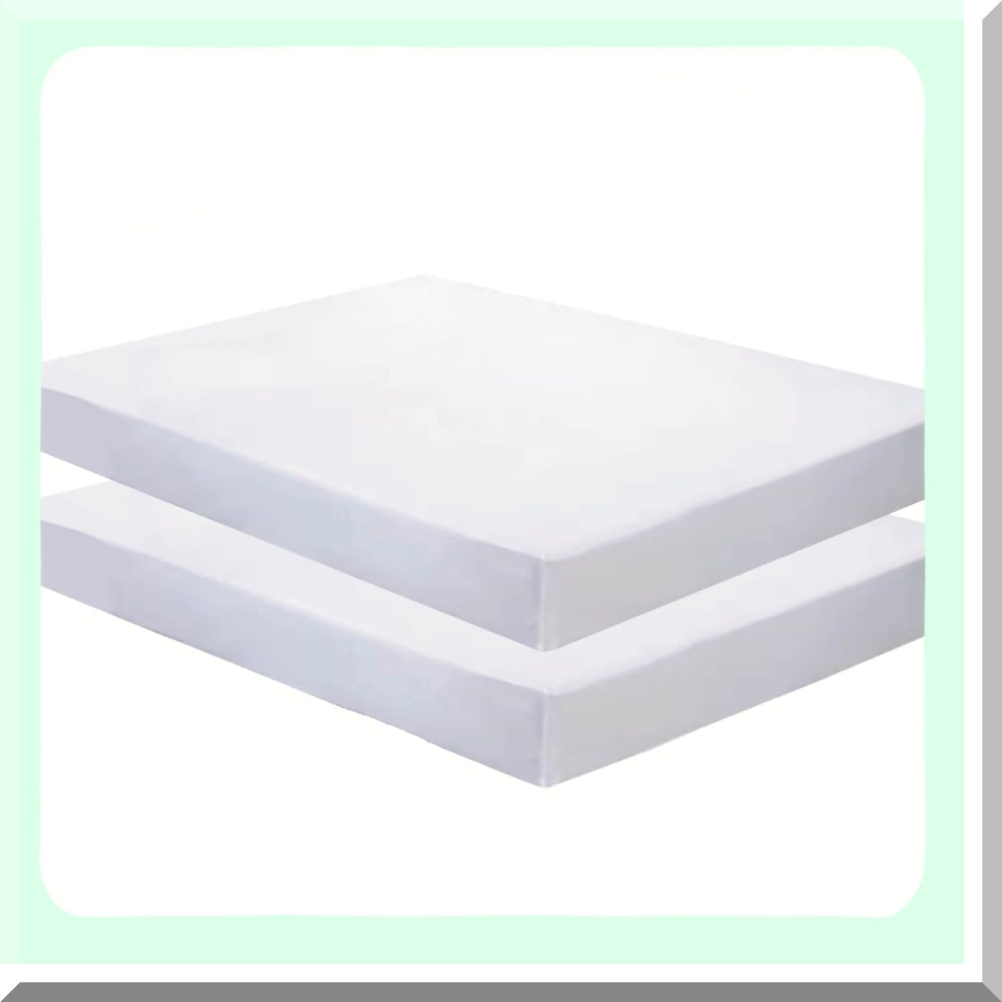 UltraSoft Full White Fitted Sheet Set - 2 Pack | Deep Pocket Microfiber Bed Sheets | Wrinkle & Fade Resistant | Full Size Bedding Set | Soft & Cozy Full Fitted Sheets Only