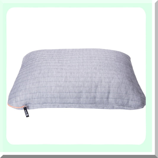 Arctic Chill Soft Touch Cooling Pillow - Grey - Standard/Queen Size - Down Alternative - Breathable Fabric - Hypoallergenic - Soft Density