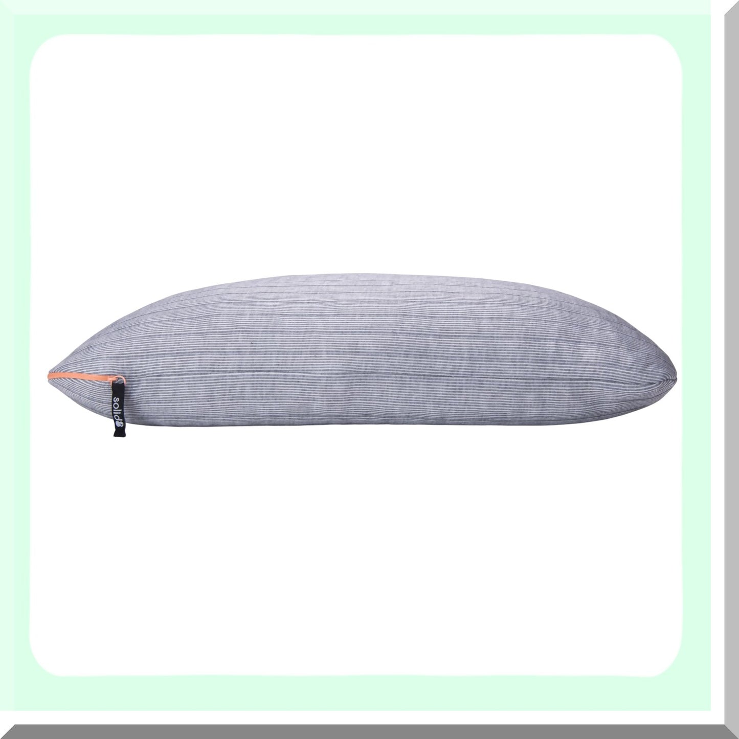 Arctic Chill Soft Touch Cooling Pillow - Grey - Standard/Queen Size - Down Alternative - Breathable Fabric - Hypoallergenic - Soft Density