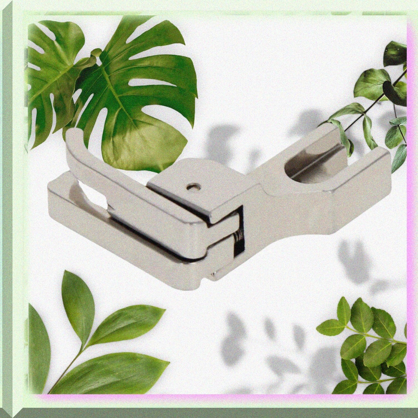 1/16 Inch Silver Industrial Sewing Machine Presser Foot