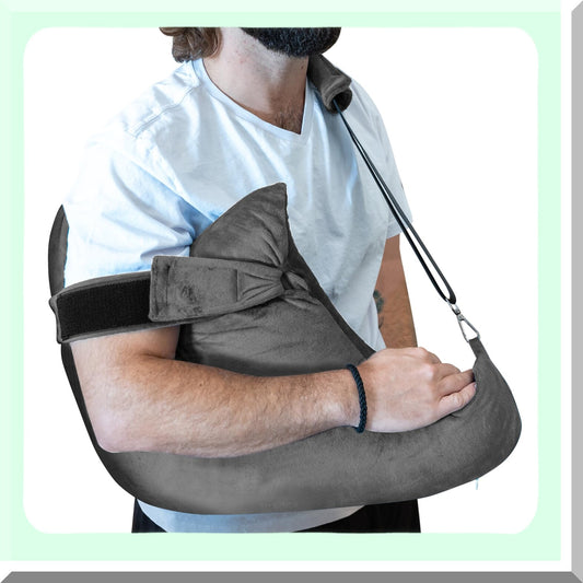 ComfortEase Rotator Cuff Pillow - Super Soft Shoulder Surgery Pillow for Post-op Relief and Arm Support Healing - Shoulder Pain Relief Pillow