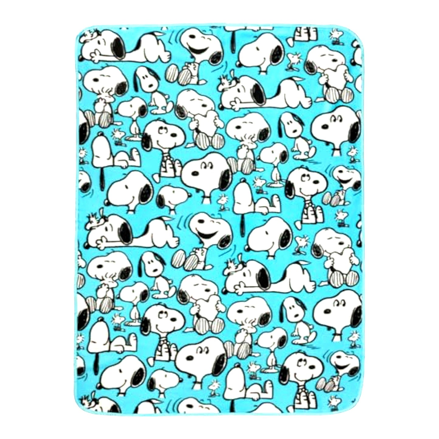 Cozy Snoopy Multi-Pose Fleece Throw Blanket 45x60 - Soft, Warm, and Perfect for Peanuts Fans