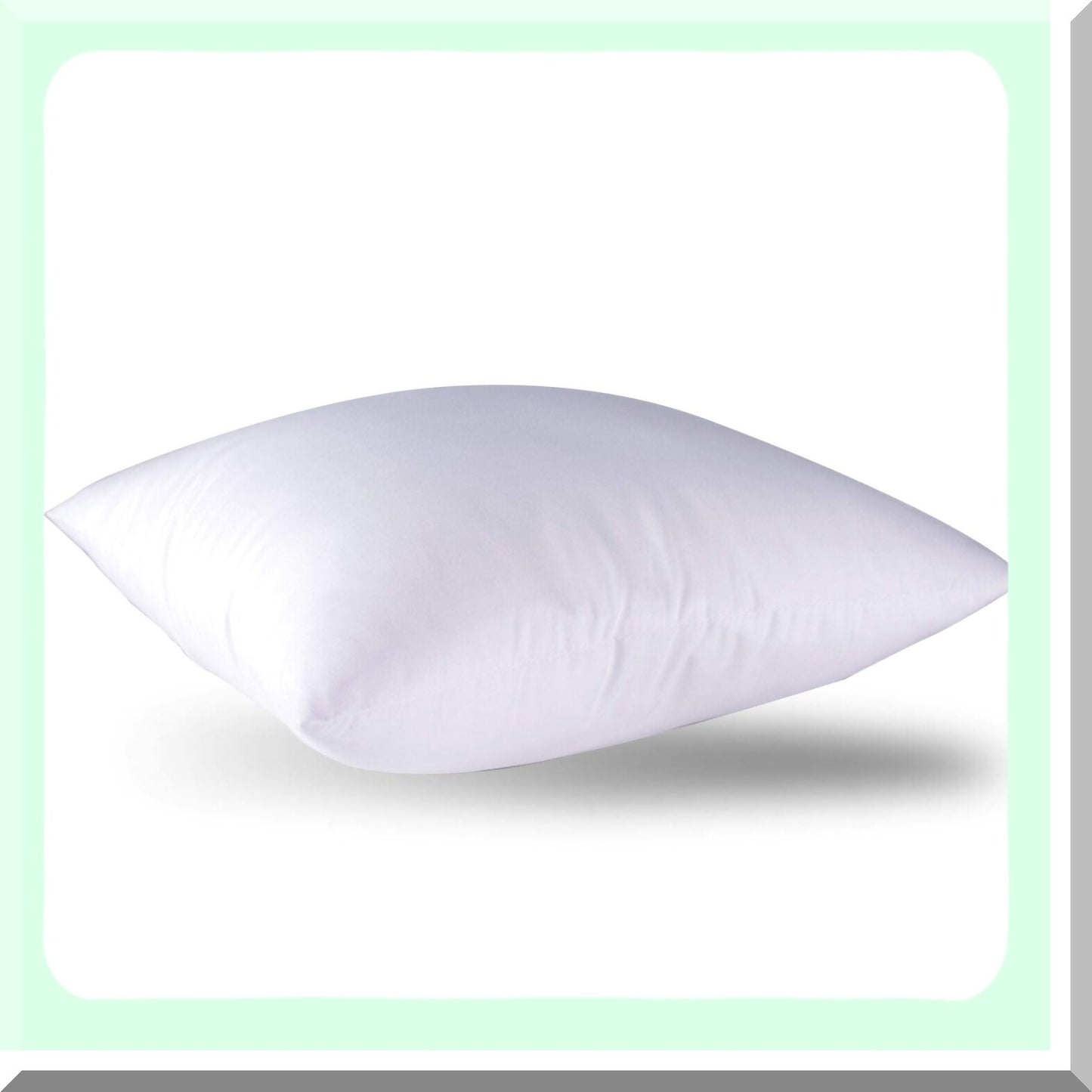 Hypoallergenic Square Form Decorative Pillow Set - Premium 18x18 Inserts for Sofa, Couch, Bed & Chair - Set of 4 - 18 Inches