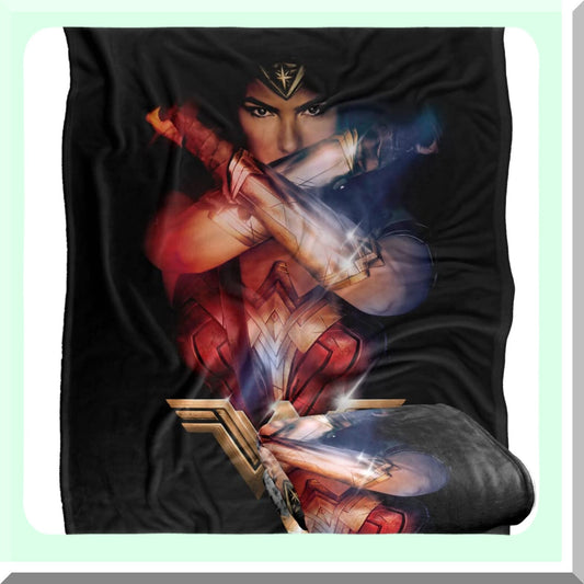 Wonder Woman Silky Soft Throw Blanket - 50x60 Inches of Super Soft Comfort