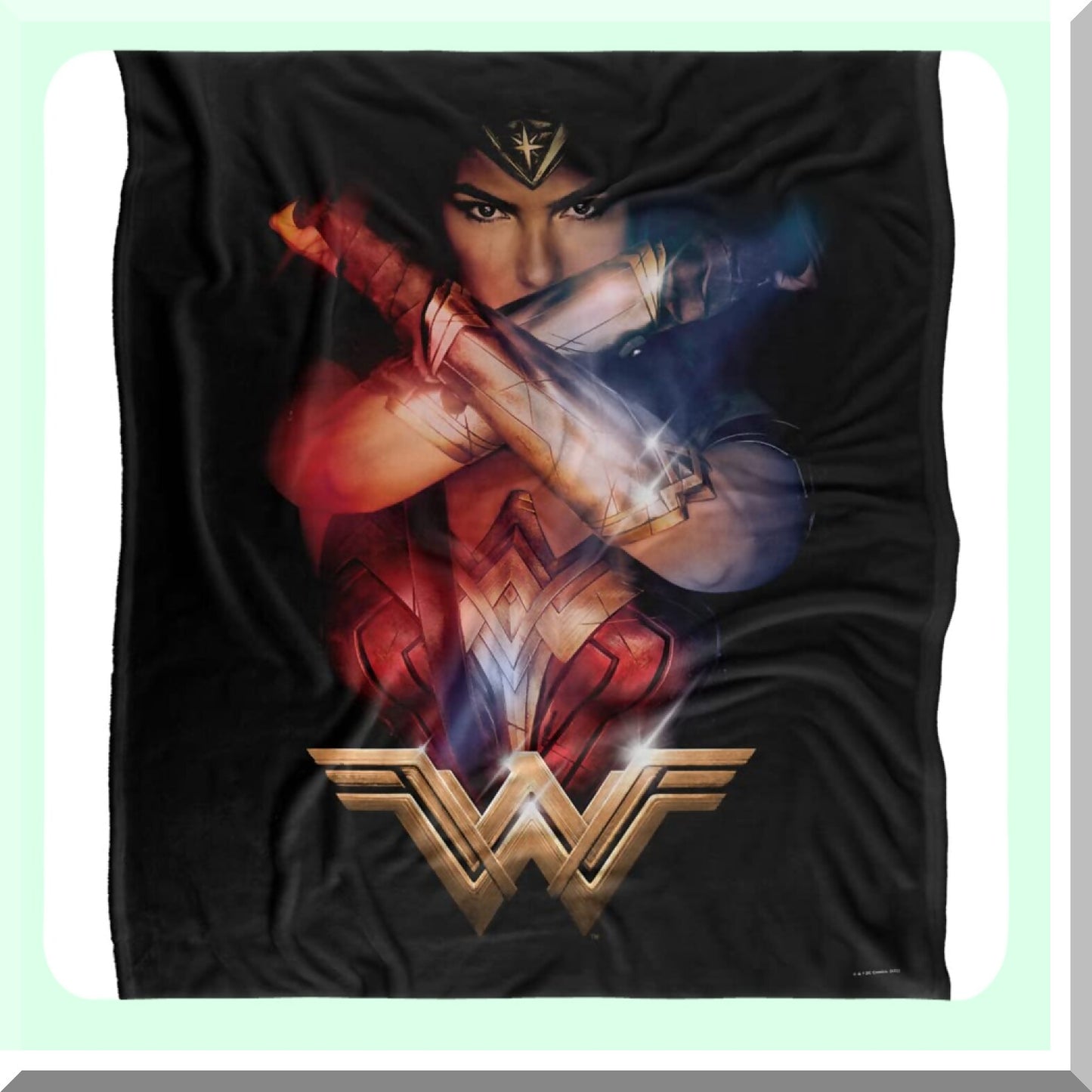 Wonder Woman Silky Soft Throw Blanket - 50x60 Inches of Super Soft Comfort