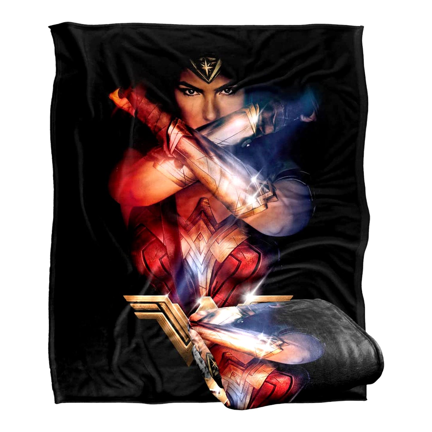 Wonder Woman Silky Soft Throw Blanket - 50x60 Inches of Super Soft Comfort
