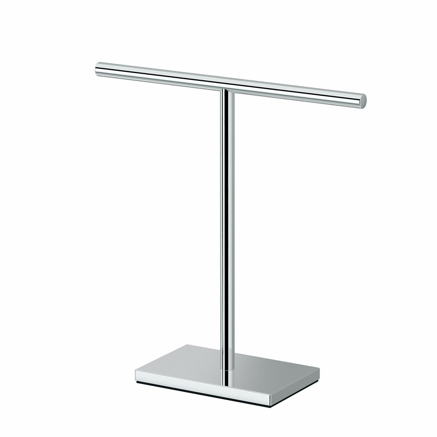 1444C Modern Chrome Rectangle Towel Holder 10.50"W x 11.13"H