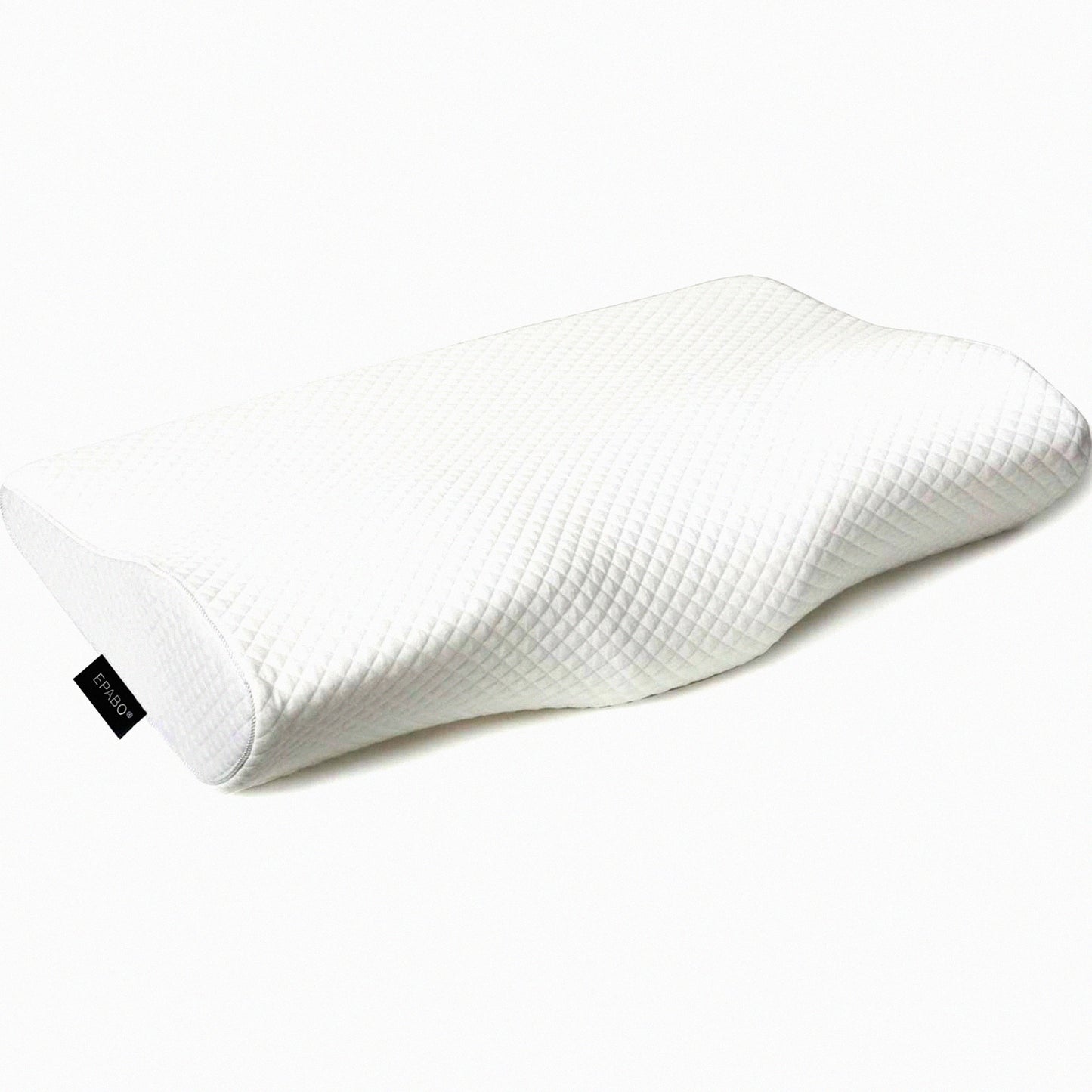 ErgoRest Memory Foam Contour Pillow - Orthopedic Support for Neck Pain Relief, Ideal for Side, Back, and Stomach Sleepers, Soft Queen Size with Free Pillowcase