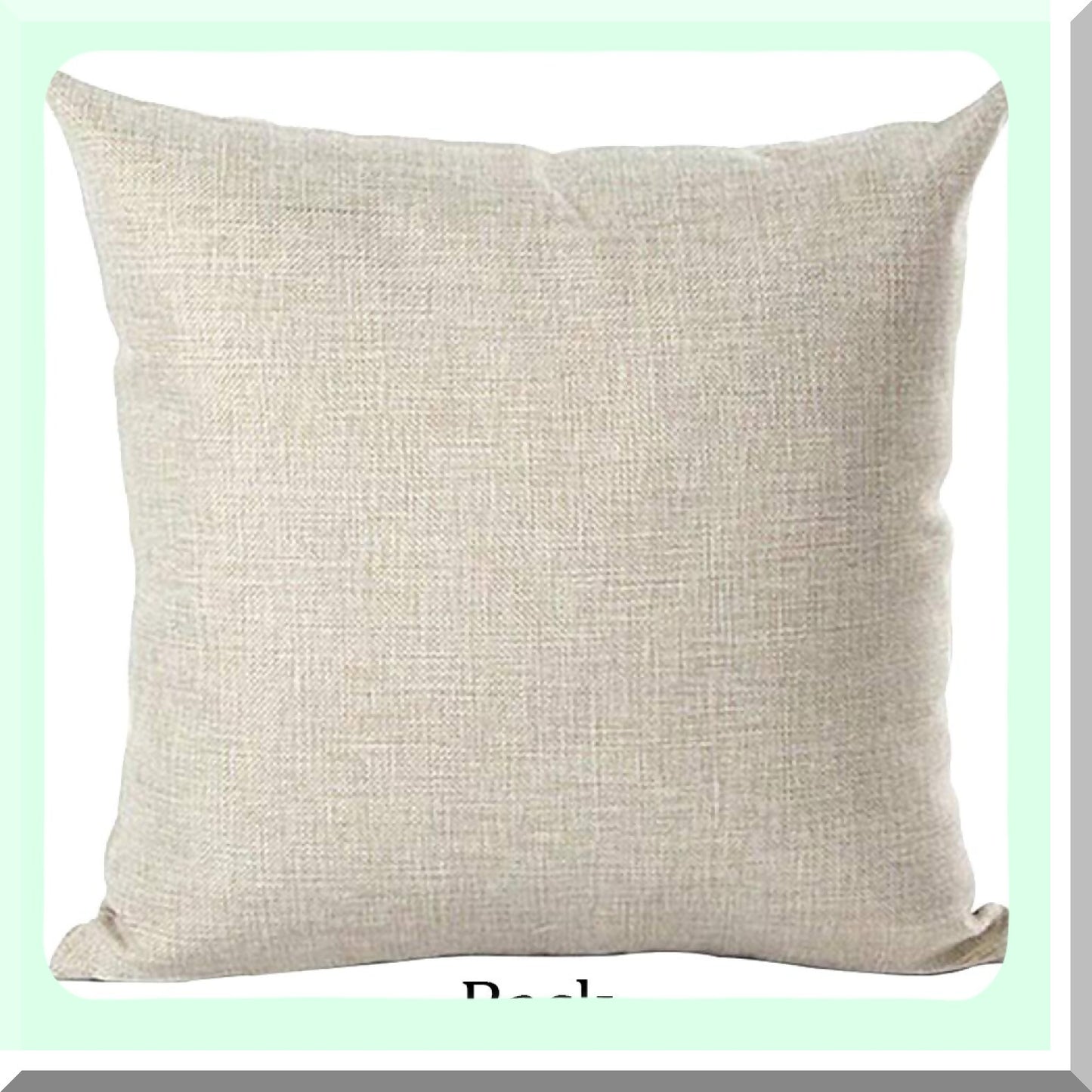 Love Quote Decor Pillow - Black Word Art I Love You A Bushel A Peck & A Hug Around The Neck - Home Living Room Bed Sofa Car Cotton Linen Cover Case 18x18"