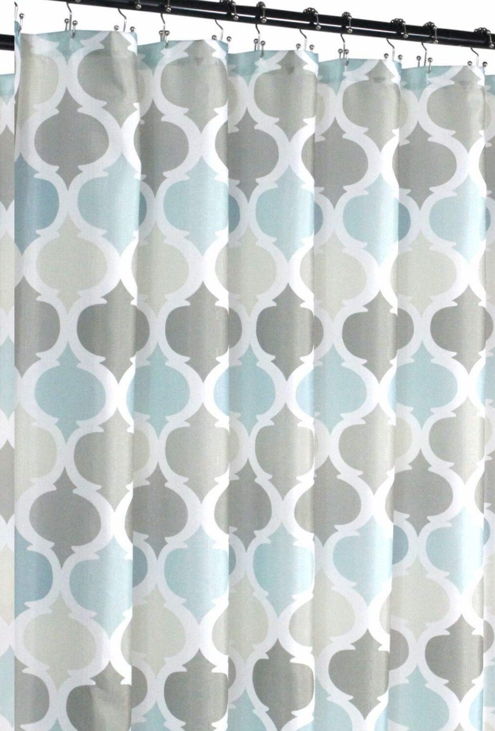 Universal Fabric Shower Curtain in Earth Tones