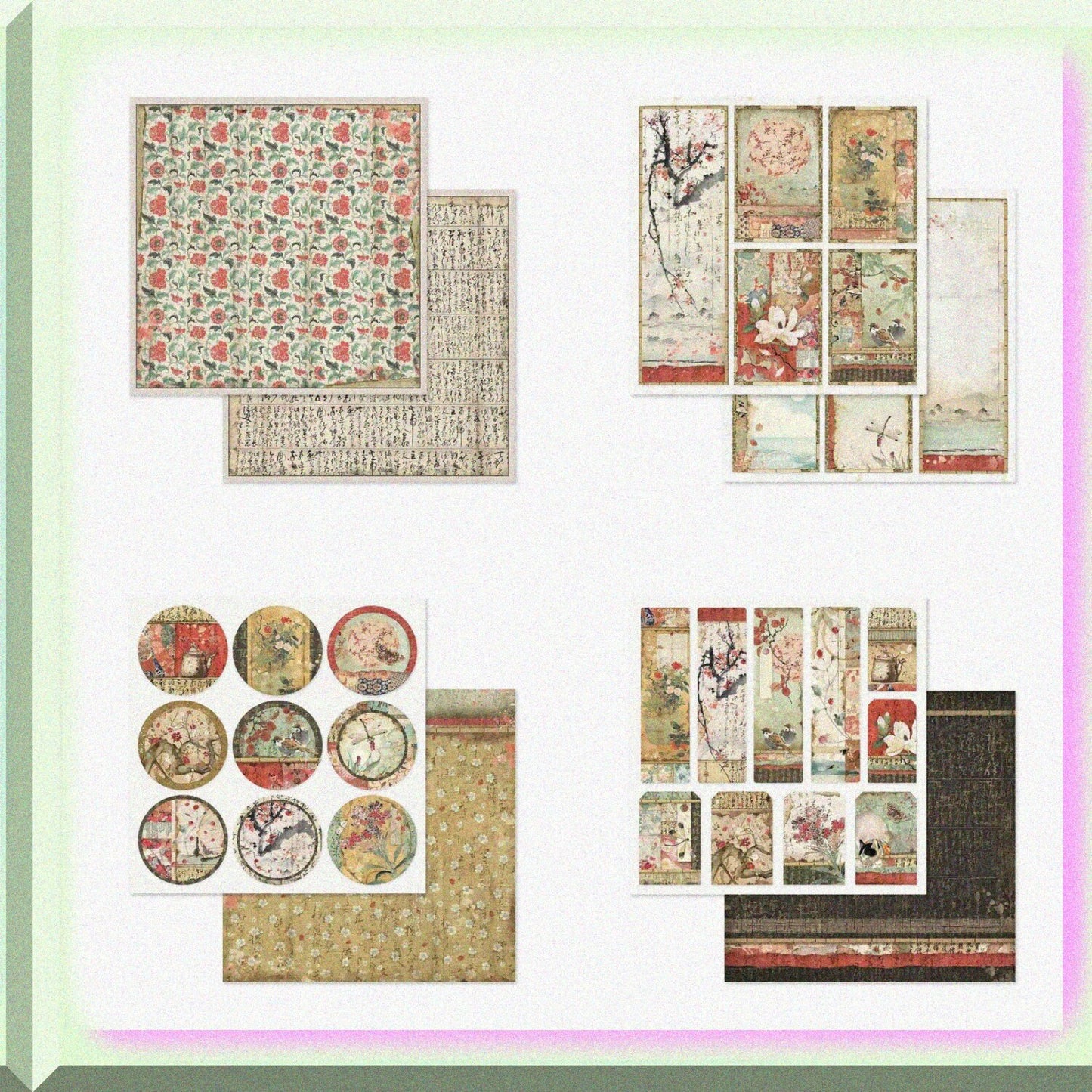Paper Pad 8x8 Inch 10 Sheets Multicoloured