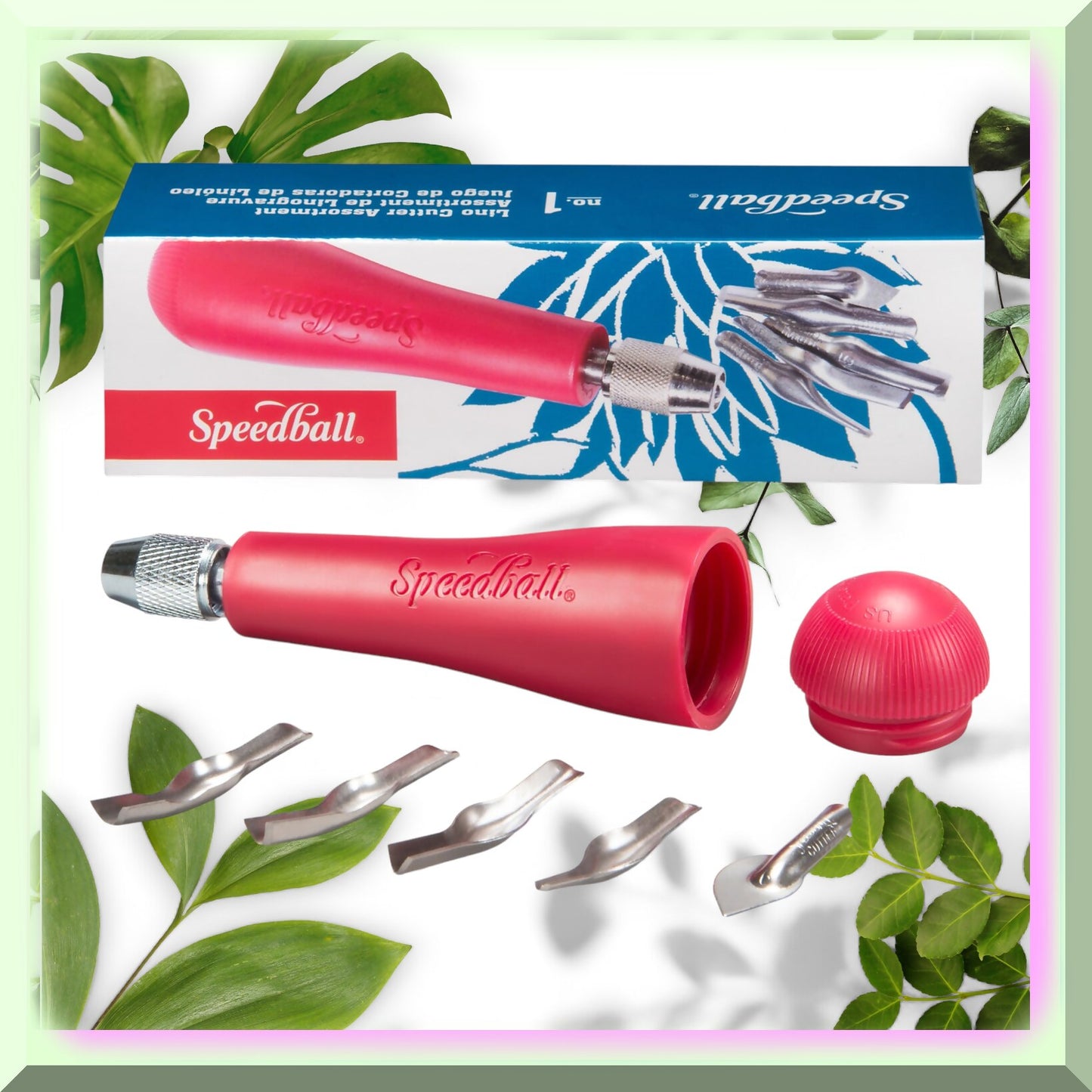 PrintPro Linocut Master Kit with 5 Blades