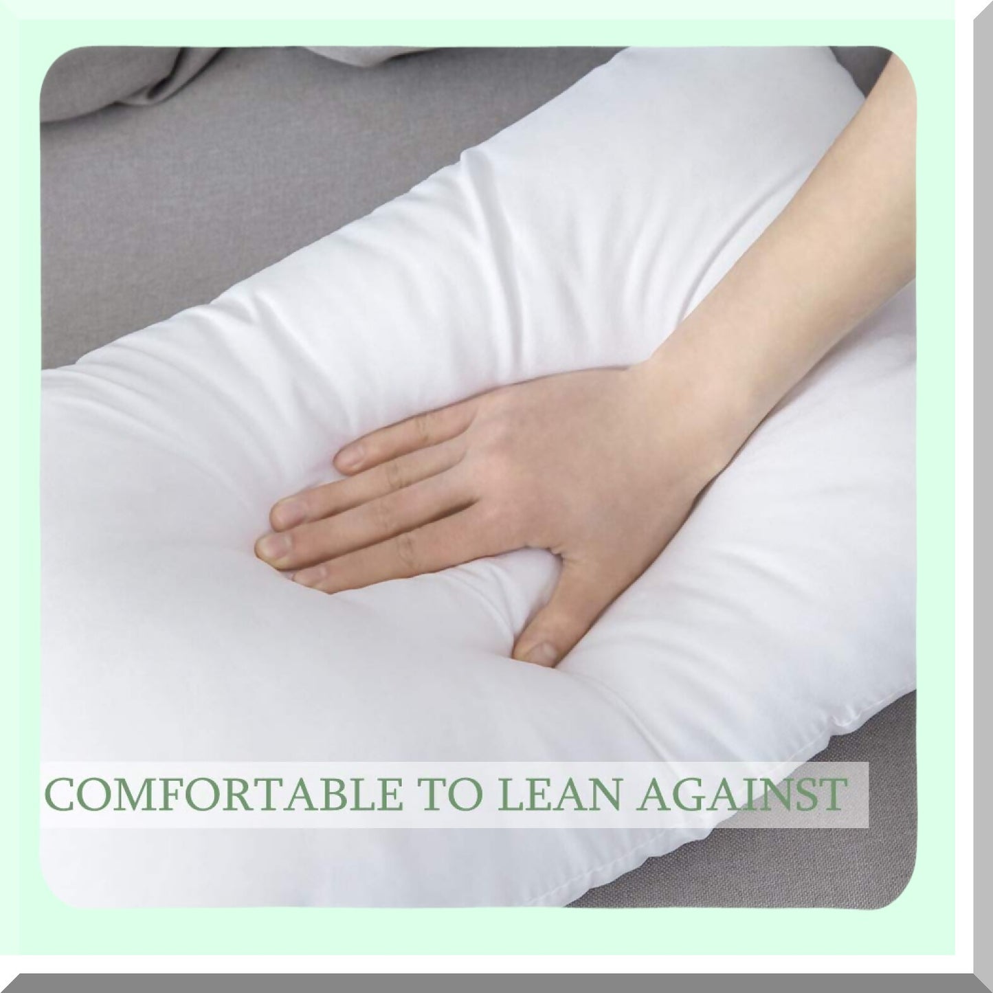 Premium Square Pillow Inserts - Set of 2 | Decorative Cushion Stuffer for Bed, Couch, Sofa | 14x22 Inch Throw Pillow Form