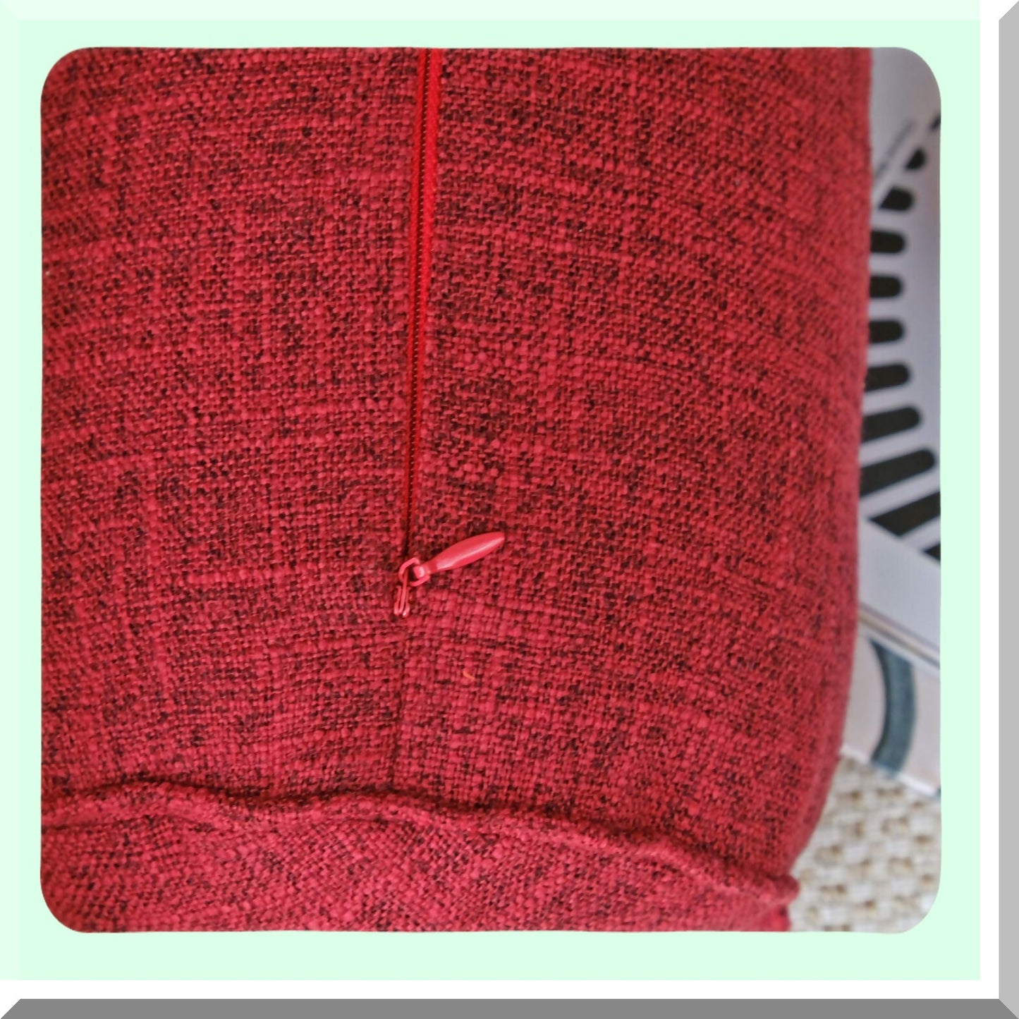 ComfortCyl Neck Support Pillow - Round Cervical Roll for Pain Relief & Sleep. Removable Washable Cover. Ideal for Chair, Car, Sofa.