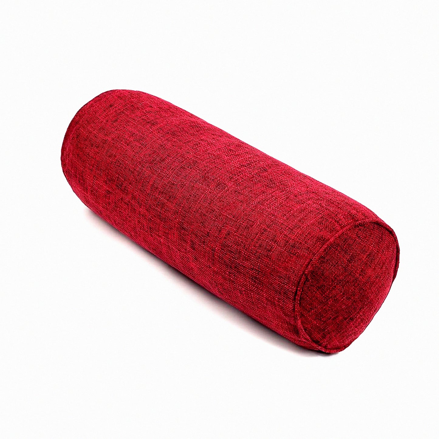 ComfortCyl Neck Support Pillow - Round Cervical Roll for Pain Relief & Sleep. Removable Washable Cover. Ideal for Chair, Car, Sofa.