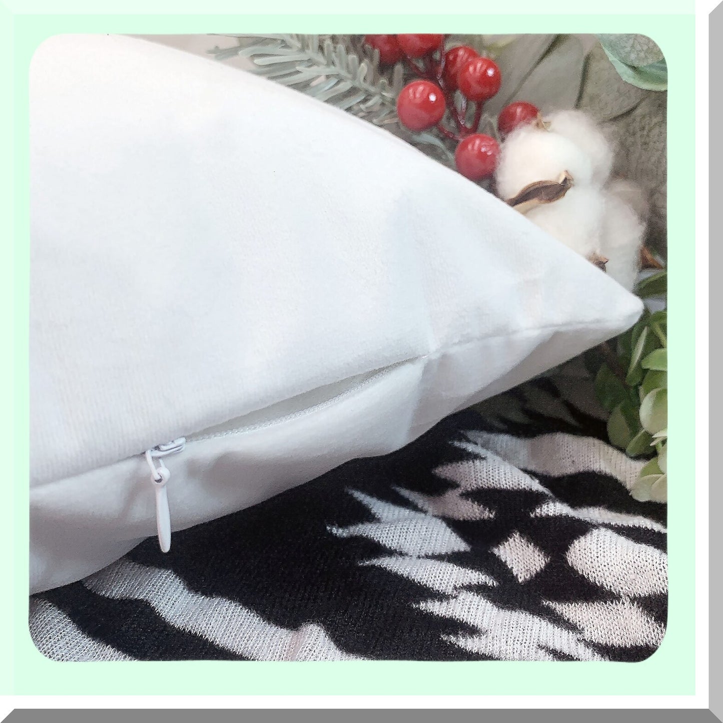 Funny Dog Kisses Throw Pillow Covers - Black and White Dog Decorations for Home - Cute Dog Couch Pillow Case - Reserved for Dog 12x20 Inch