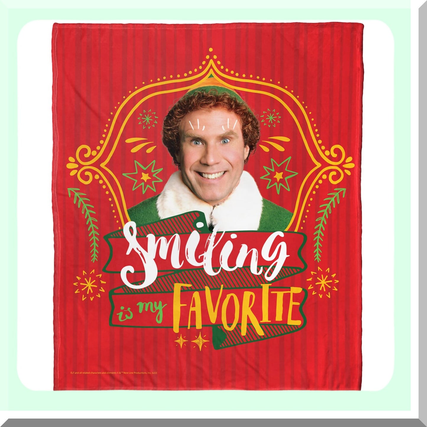 CozyElf SilkTouch Throw Blanket - 50x60, Smiling Comfort