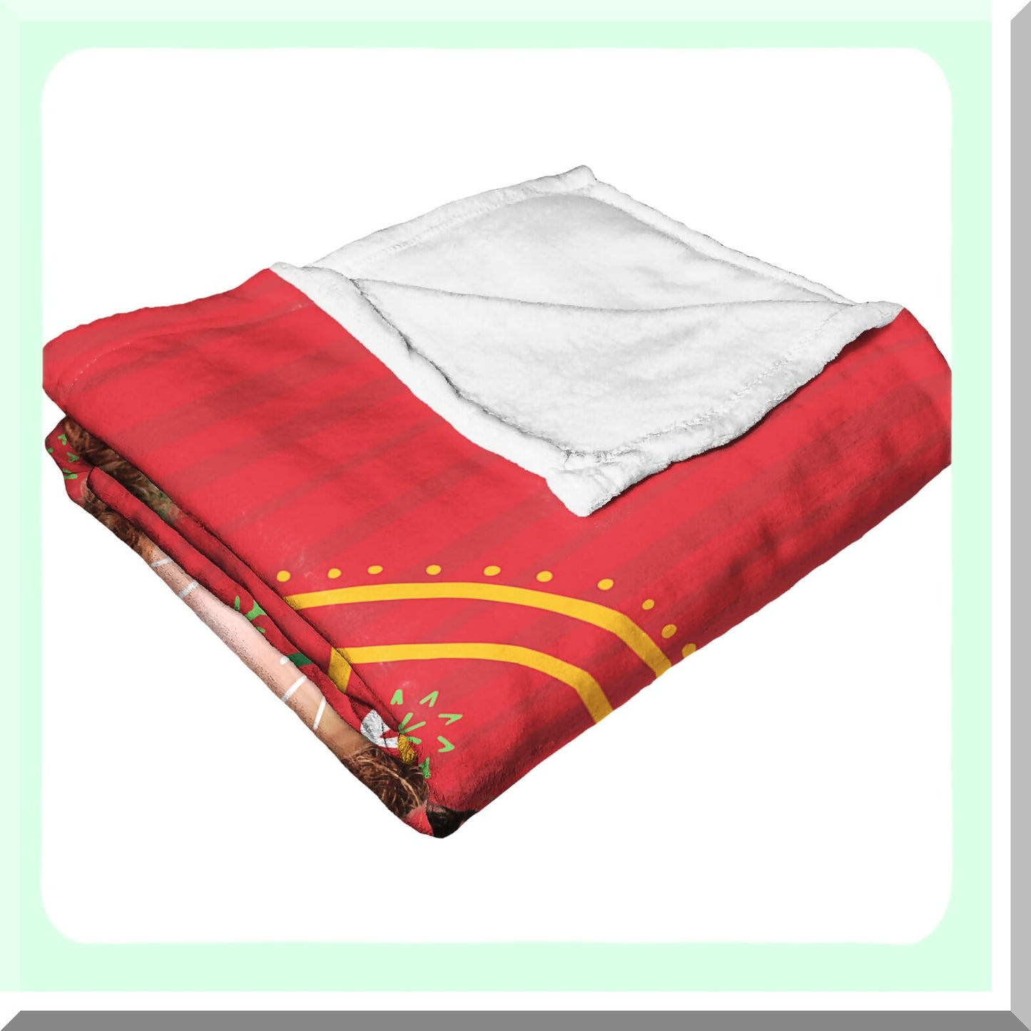 CozyElf SilkTouch Throw Blanket - 50x60, Smiling Comfort