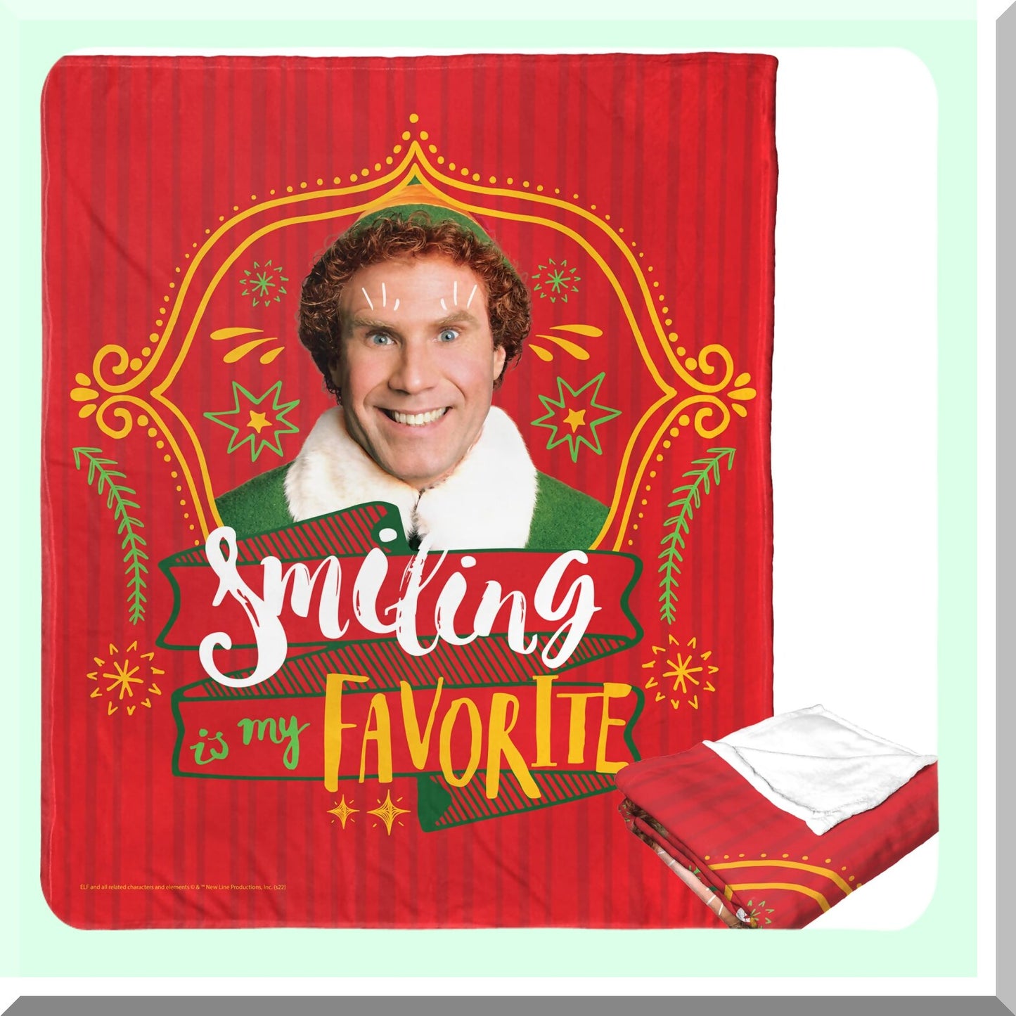 CozyElf SilkTouch Throw Blanket - 50x60, Smiling Comfort