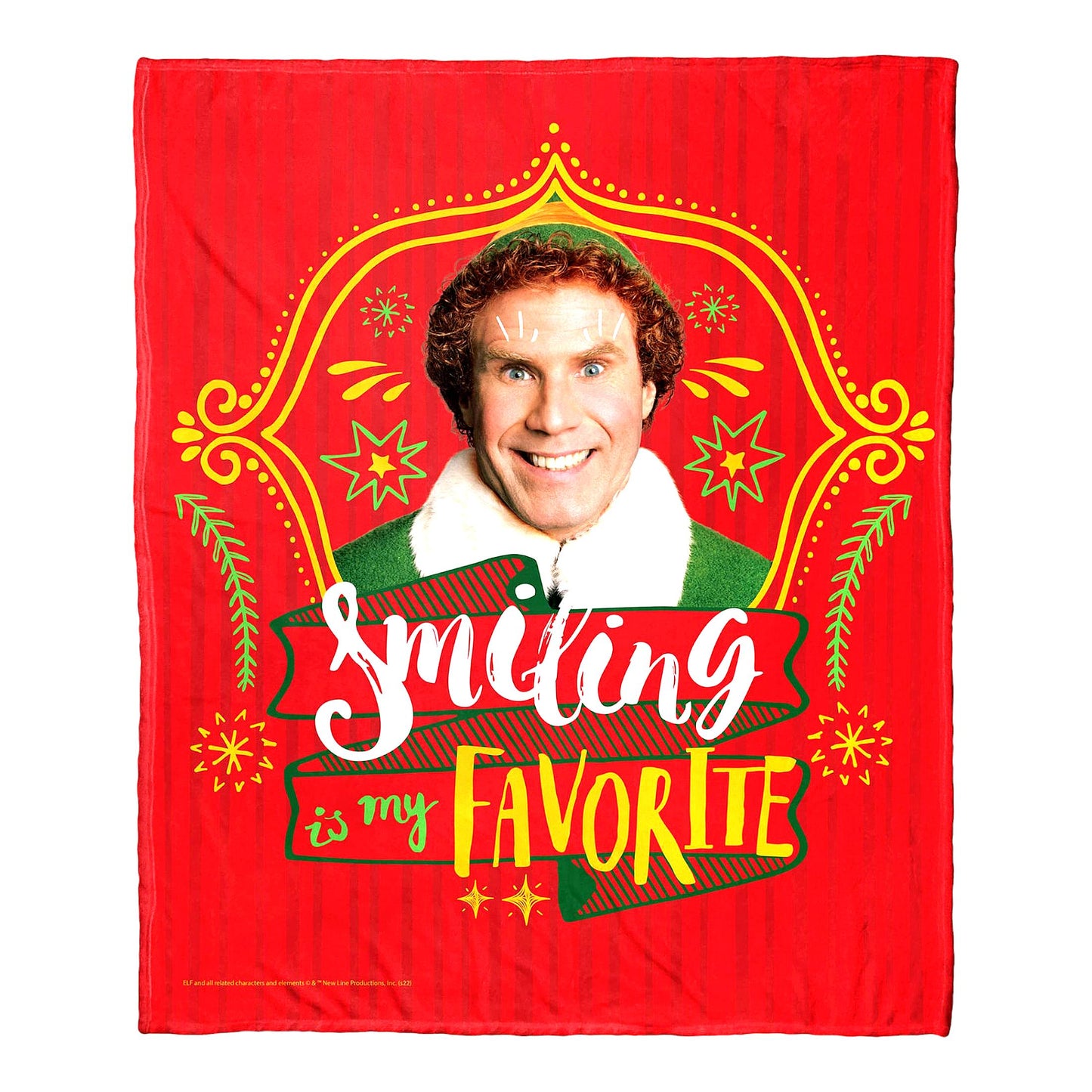 CozyElf SilkTouch Throw Blanket - 50x60, Smiling Comfort