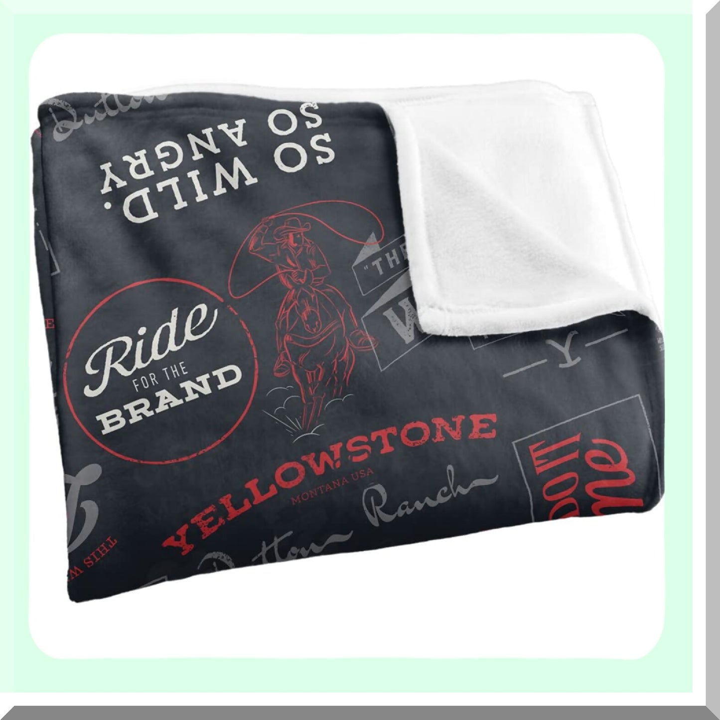 SilkySoft Comfort Throw - 36"x58" Ultra Plush Blanket with 'You Do It for Me' Pattern"