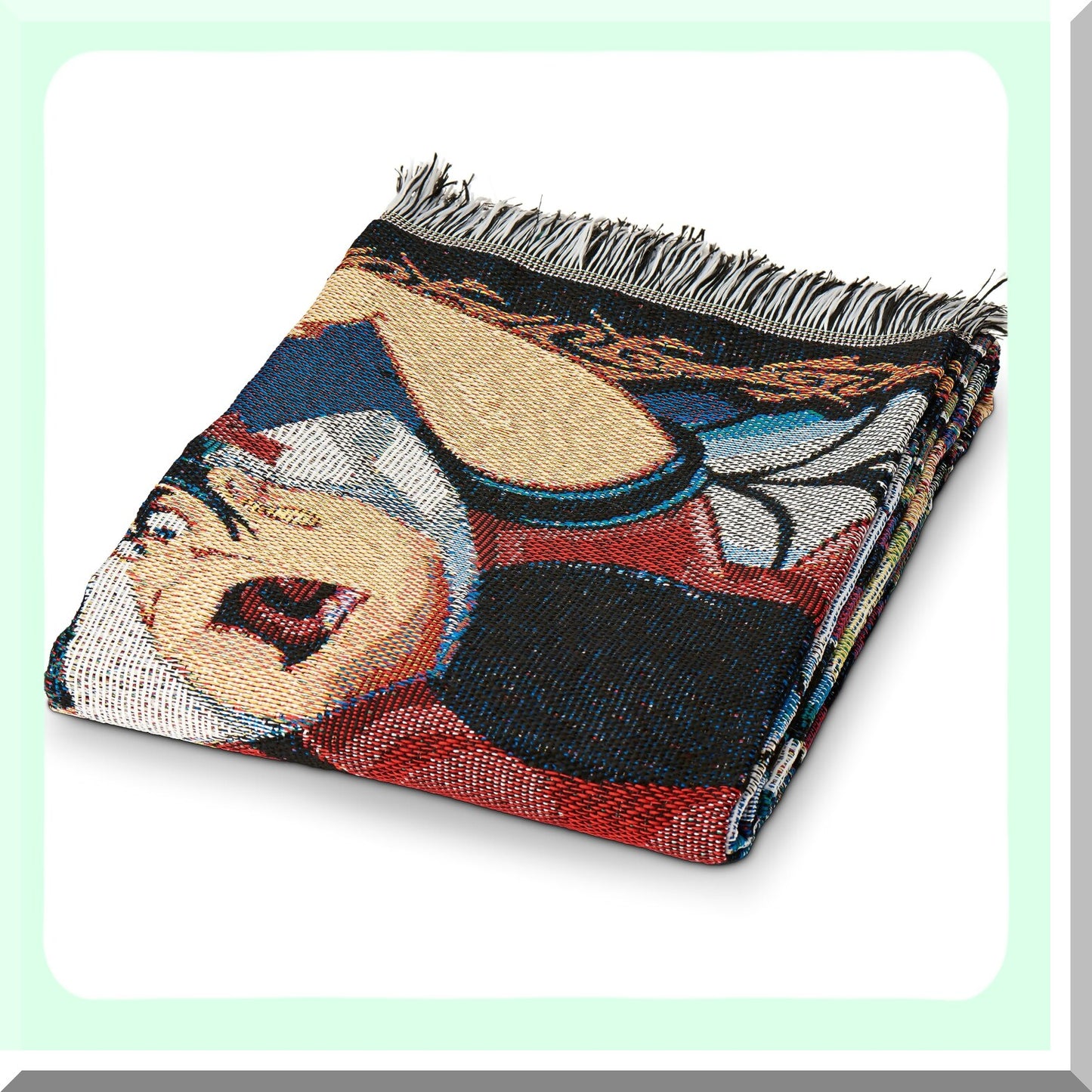 Dark Enchantment Woven Tapestry Throw Blanket, 48" x 60" - Vile Villains Collection"