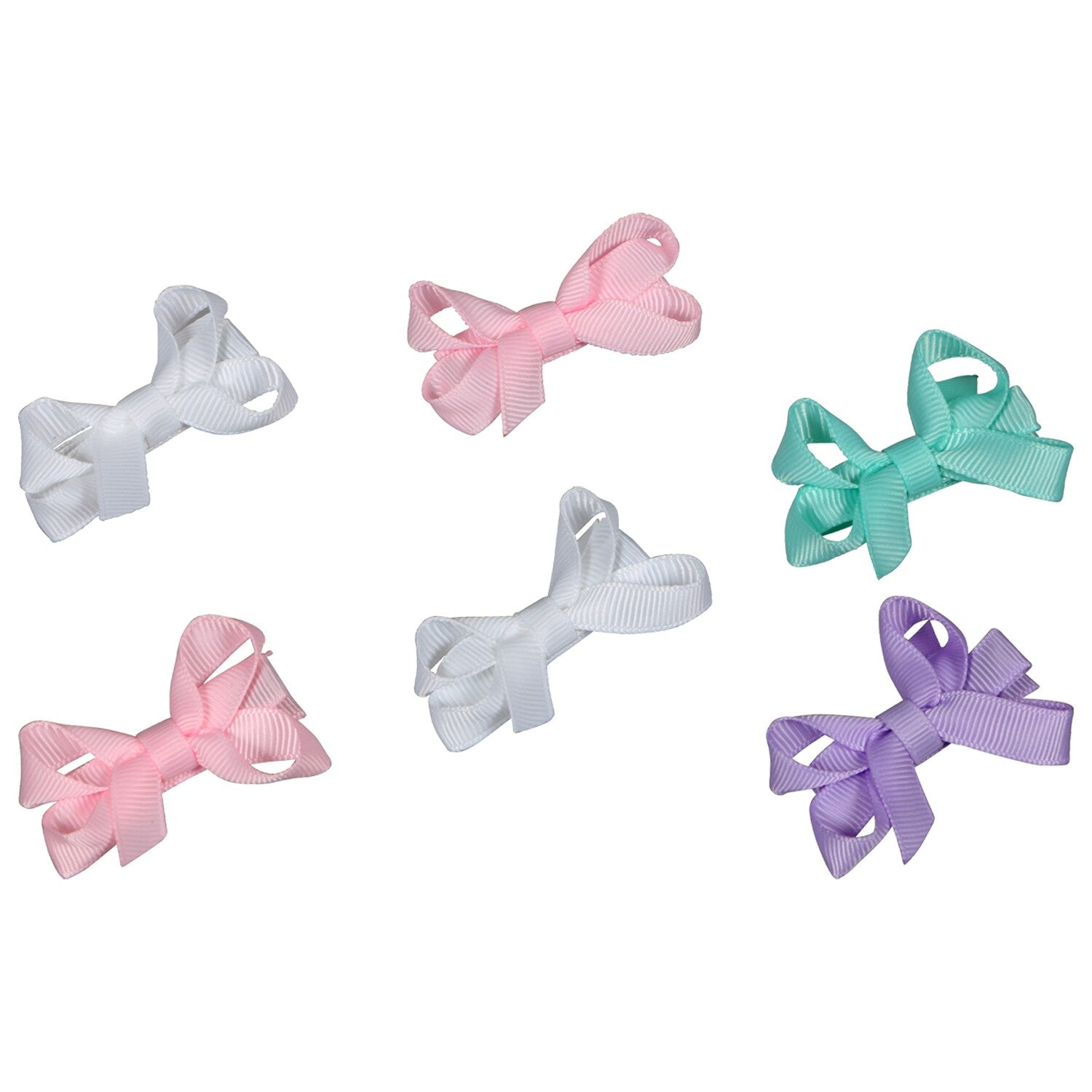 Baby Loop Bow Hair Clips, 3-ct. Packs (Pack of 36)